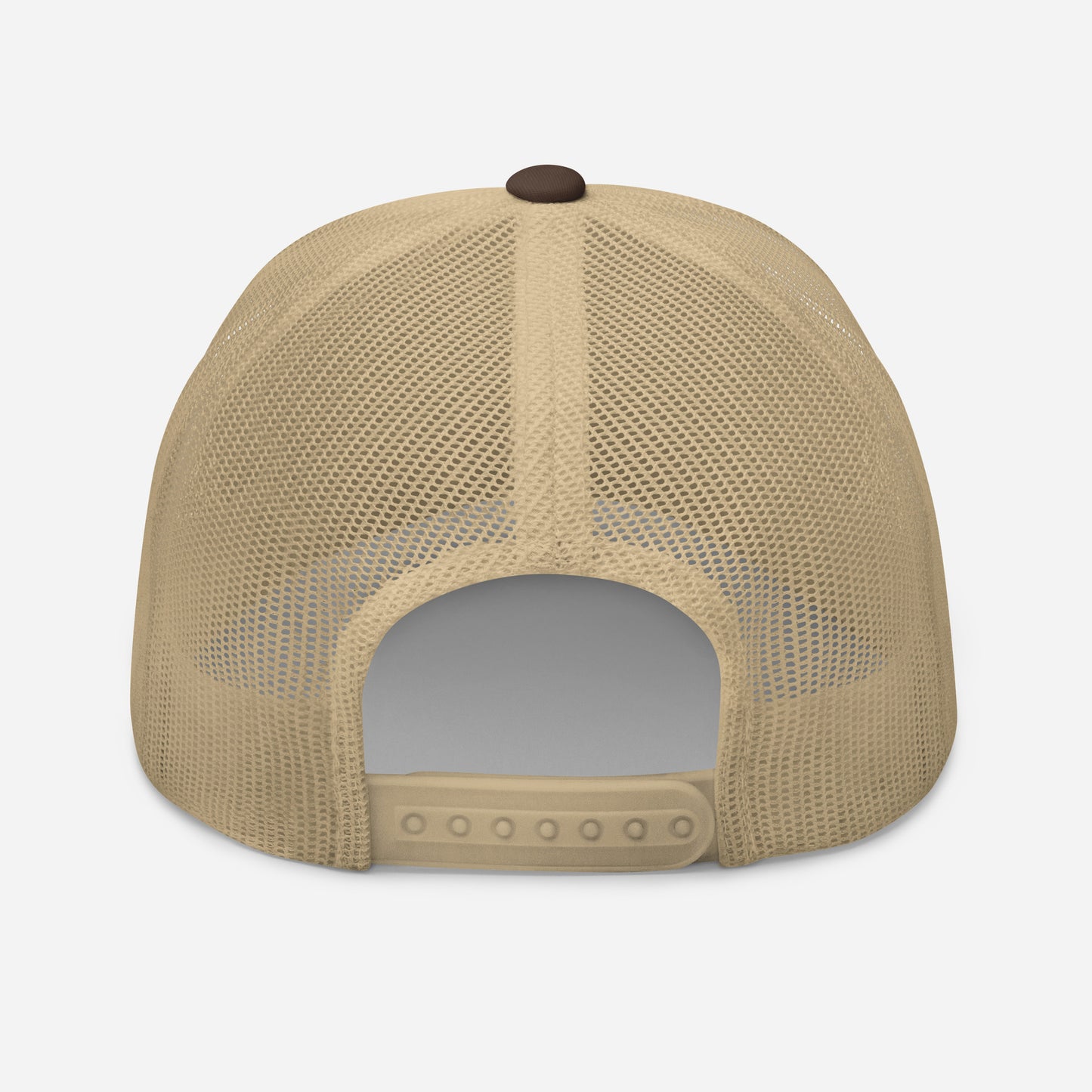 "Bitcoin is freedom" Brown and Khaki Trucker Cap